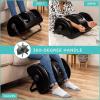 imageBest Choice Products Heated Shiatsu Foot Massager for Pain Relief Plantar Fasciitis Neuropathy Blood Circulation wCompact Design  GraySatin Black