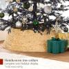 imageBest Choice Products PreLit Sparse Christmas Tree 9ft Artificial Pine Holiday Dcor Aspen Noble Fir w 2in1 White ampamp Multicolor LED LightsBlack