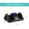 imageBest Choice Products Shiatsu Foot Massager for Pain Relief Plantar Fasciitis Neuropathy Blood Circulation Remote Control wCompact Design  GrayBlack
