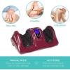 imageBest Choice Products Shiatsu Foot Massager for Pain Relief Plantar Fasciitis Neuropathy Blood Circulation Remote Control wCompact Design  GrayBurgundy