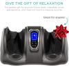 imageBest Choice Products Shiatsu Foot Massager for Pain Relief Plantar Fasciitis Neuropathy Blood Circulation Remote Control wCompact Design  GrayGray