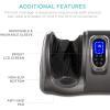 imageBest Choice Products Shiatsu Foot Massager for Pain Relief Plantar Fasciitis Neuropathy Blood Circulation Remote Control wCompact Design  GrayGray