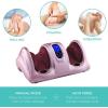 imageBest Choice Products Shiatsu Foot Massager for Pain Relief Plantar Fasciitis Neuropathy Blood Circulation Remote Control wCompact Design  GrayRose Gold