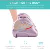 imageBest Choice Products Shiatsu Foot Massager for Pain Relief Plantar Fasciitis Neuropathy Blood Circulation Remote Control wCompact Design  GrayRose Gold
