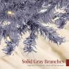 imageBest Choice Products White Christmas Tree 75ft PreLit Artificial Pine Tree Premium Holiday Decoration wWarm White Lights Stand Easy AssemblyCharcoal Gray