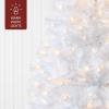 imageBest Choice Products White Christmas Tree 75ft PreLit Artificial Pine Tree Premium Holiday Decoration wWarm White Lights Stand Easy AssemblyWhite Lights