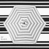 imageBest Choice Products 10ft Market Umbrella Outdoor Sun Shade for Backyard Deck Poolside Table wWoodgrain Pattern Easy Tilt ampamp Crank  Fog GrayStriped Black