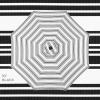 imageBest Choice Products 10ft Solar Polyester LED Lighted Patio Umbrella wTilt Adjustment and UVResistant Fabric  TanStriped Black