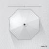 imageBest Choice Products 10ft Solar Polyester LED Lighted Patio Umbrella wTilt Adjustment and UVResistant Fabric  TanWhite