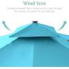 imageBest Choice Products 10x10ft Cantilever Patio Umbrella wBase Included Solar LED Lights 360 Rotation Large Offset Hanging Outdoor Shade for Deck Pool Backyard wStand  BurgundySky Blue