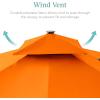imageBest Choice Products 10x10ft Cantilever Patio Umbrella wBase Included Solar LED Lights 360 Rotation Large Offset Hanging Outdoor Shade for Deck Pool Backyard wStand  BurgundyOrange