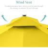imageBest Choice Products 10x10ft Cantilever Patio Umbrella wBase Included Solar LED Lights 360 Rotation Large Offset Hanging Outdoor Shade for Deck Pool Backyard wStand  BurgundyYellow