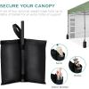 imageBest Choice Products 10x10ft Easy Pop Up Canopy wSide Wall 10 Pockets Portable Carrying Case 1Button Setup 4 Weight Bags  SandSage Green