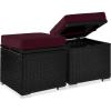 Deep Burgundy/Black