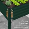 imageBest Choice Products 48x24x30in Galvanized Raised Garden Bed Metal Elevated Planter Box Vegetable Garden for Backyard Patio Balcony  Dark GreenDark Green