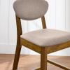 imageBest Choice Products Bar Stool Set of 2 MidCentury Modern Upholstered Wood Armless Counter Height wSeat Cushion Backrest  WalnutGrayWalnutGray