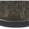 imageBest Choice Products 29lb Outdoor Patio Umbrella Stand HeavyDuty Steel Round Umbrella Base wRustic Finish 18in Diameter  Bronze