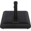 imageBest Choice Products 81Pound Heavy Duty Square Concrete Rolling Outdoor Patio Umbrella Base Stand wLocking Wheels Handles