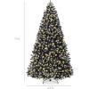 imageBest Choice Products Artificial Frosted Christmas Tree 6ft Premium PreLit Realistic Spruce Holiday Dcor wDense Branches Metal Base  Blue SpruceBlack Spruce  Frosted