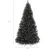 imageBest Choice Products Artificial Frosted Christmas Tree 6ft Premium PreLit Realistic Spruce Holiday Dcor wDense Branches Metal Base  Blue SpruceBlack Spruce