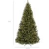 imageBest Choice Products Artificial Frosted Christmas Tree 6ft Premium PreLit Realistic Spruce Holiday Dcor wDense Branches Metal Base  Blue SpruceGreen Spruce