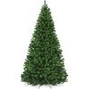 imageBest Choice Products Artificial Frosted Christmas Tree 6ft Premium Unlit Realistic Spruce Holiday Dcor wDense Branches Metal Base  Blue SpruceGreen Spruce