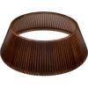 imageBest Choice Products 36in Christmas Tree Collar Solid Wood Slatted Tree Skirt Holiday Accessory for Home  WalnutWalnut