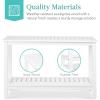 imageBest Choice Products 48in 2Shelf Eucalyptus Wooden Console Table Indoor Outdoor Multifunctional Buffet Bar Storage Organizer wFoot Sliders  NaturalWhite