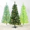 imageBest Choice Products 4ft Prelit Christmas Tree Artificial Mini Tree Perfect for Kids Apartments Bedroom with Twinkling LED Lights  Green SpruceLime Green