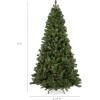 imageBest Choice Products 6ft PreDecorated Holiday Christmas Tree for Home Office Party w1000 Tips Partially Flocked Pinecones Base  Blue SpruceGreen