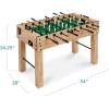 imageBest Choice Products Large 54in FullSize Foosball Table for Home Game Room w 2 Balls 2 Cup HoldersNatural