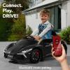 imageBest Choice Products Licensed Lamborghini Revuelto Kids 12V Electric Ride On Car Toy w 66lb Weight Capacity Parent Control Bluetooth  RedBlack