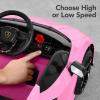 imageBest Choice Products Licensed Lamborghini Revuelto Kids 12V Electric Ride On Car Toy w 66lb Weight Capacity Parent Control Bluetooth  RedPink
