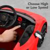 imageBest Choice Products Licensed Lamborghini Revuelto Kids 12V Electric Ride On Car Toy w 66lb Weight Capacity Parent Control Bluetooth  RedRed