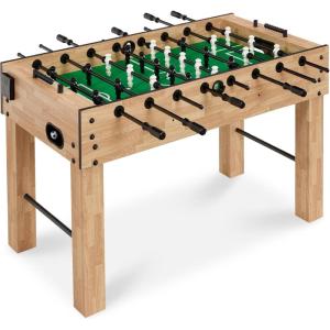 imageBest Choice Products Large 54in FullSize Foosball Table for Home Game Room w 2 Balls 2 Cup HoldersNatural