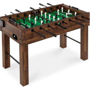 imageBest Choice Products Large 54in FullSize Foosball Table for Home Game Room w 2 Balls 2 Cup HoldersWalnut