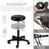 imageBest Choice Products 71in 3Section Multipurpose Massage Bed Spa ampamp Salon Facial Tattoo Chair wHydraulic Stool Removable Headrest Facial Cradle Towel Hanger  Black