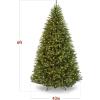 imageBest Choice Products Douglas Fir Christmas Tree 9ft Prelit Artificial Full Fir Lighted Holiday Decoration wWarm White Lights Metal Stand6ft