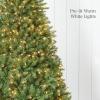imageBest Choice Products Douglas Fir Christmas Tree 9ft Prelit Artificial Full Fir Lighted Holiday Decoration wWarm White Lights Metal Stand75ft