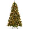 imageBest Choice Products PreLit Christmas Tree 6Ft Frosted PreDecorated Spruce Artificial Holiday Decoration w 250 Twinkling LEDs Pinecones Berries Metal BaseGreen Spruce