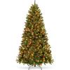 imageBest Choice Products PreLit Christmas Tree 6Ft Frosted PreDecorated Spruce Artificial Holiday Decoration w 250 Twinkling LEDs Pinecones Berries Metal BaseGreen Spruce