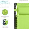 imageBest Choice Products 30 Wide Folding Zero Gravity Outdoor Recliner Patio Lounge Chair wAdjustable Canopy Shade Headrest Side Accessory Tray  MarineLime Green