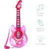 imageBest Choice Products 19in Kids Toy Guitar Pretend Play Musical Instrument Toy for Toddlers wMic Stand 8 Demo Songs Lights amp Sounds  Pink19in