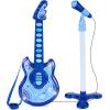 imageBest Choice Products 19in Kids Toy Guitar Pretend Play Musical Instrument Toy for Toddlers wMic Stand 8 Demo Songs Lights amp Sounds  Pink19in