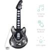imageBest Choice Products 19in Kids Toy Guitar Pretend Play Musical Instrument Toy for Toddlers wMic Stand 8 Demo Songs Lights amp Sounds  Pink19in