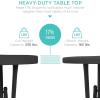 imageBest Choice Products 32in Bar Height Folding Table Round Indoor Outdoor Accessory for Patio Backyard Dining Room Events wThick Table Top Metal Frame Locking Legs 330lb Weight Capacity  White  Bar Height Indoor Outdoor Patio Backyard Dining Room EventsBlack