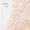 imageBest Choice Products 9ft Prelit Tinsel Christmas Tree Artificial Seasonal Holiday Decoration w 2097 Branch Tips Stand  PinkWhite