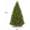 imageBest Choice Products Douglas Fir Christmas Tree 12ft Prelit Artificial Full Fir Lighted Holiday Decoration wWarm White Lights Metal Stand75ft