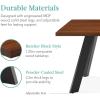 imageBest Choice Products Extendable Dining Table 47 to 63in Modern Large Expanding Kitchen Table up to 6 People wLeaf Extension 2 Locks 132lb Capacity  BrownBrown