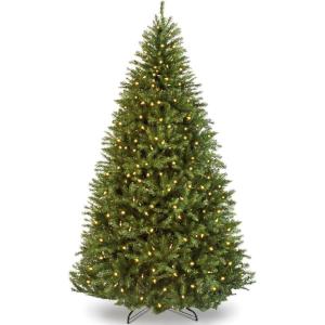 imageBest Choice Products Douglas Fir Christmas Tree 12ft Prelit Artificial Full Fir Lighted Holiday Decoration wWarm White Lights Metal Stand12ft